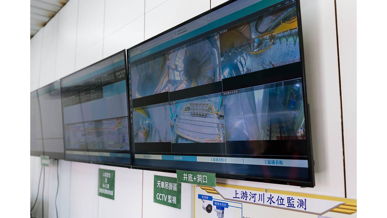 台電善用即時監控系統、微型氣象站等科技輔助，嚴格把關工地安全。